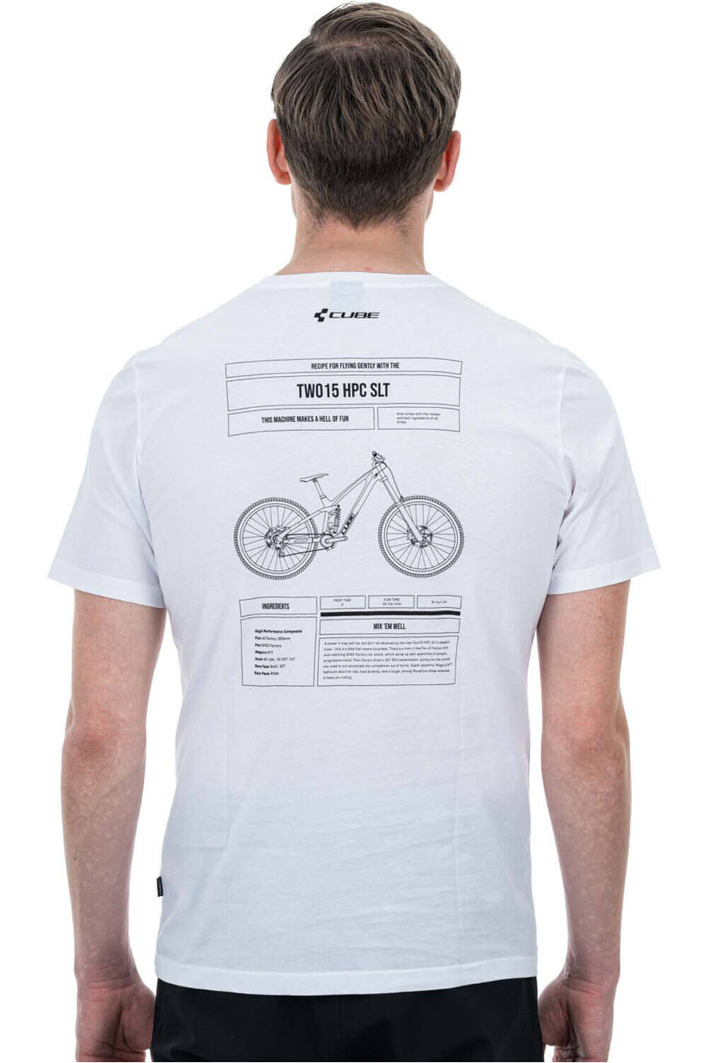 Cube camiseta ciclismo hombre CAMISETA CUBE ORGANIC T-SHIRT TWO15 01