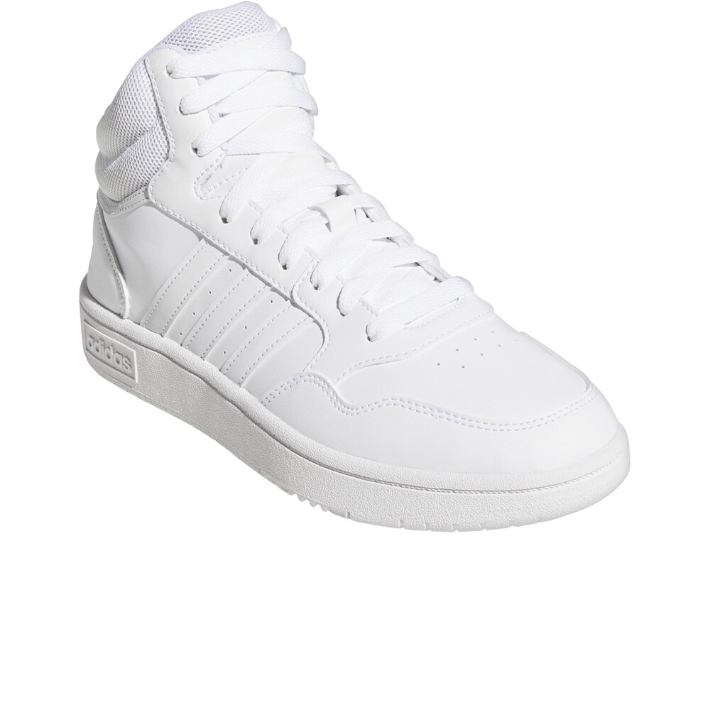 adidas zapatilla moda mujer Hoops 3.0 Mid Classic lateral interior