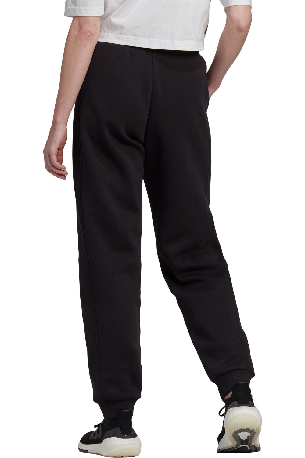 All szn fleece pantalón mujer Negro (L)