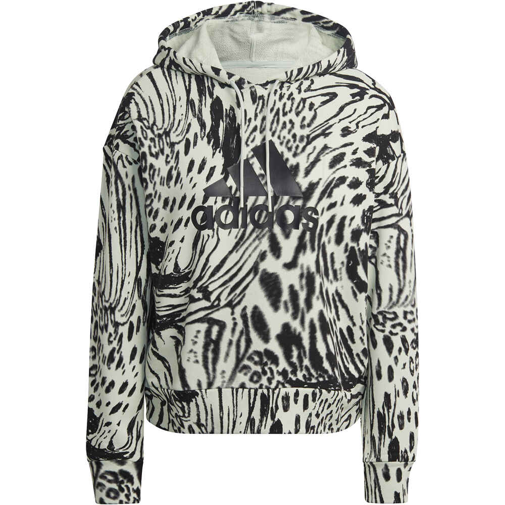 adidas sudadera mujer Future Icons Animal Print (con capucha) 04