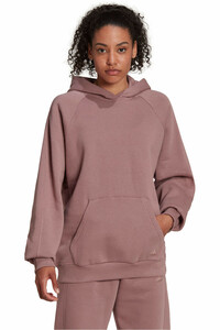 adidas sudadera mujer ALL SZN Fleece Boyfriend (con capucha) vista frontal