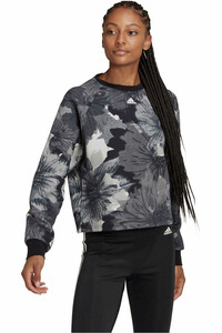 adidas sudadera mujer Allover Print vista frontal