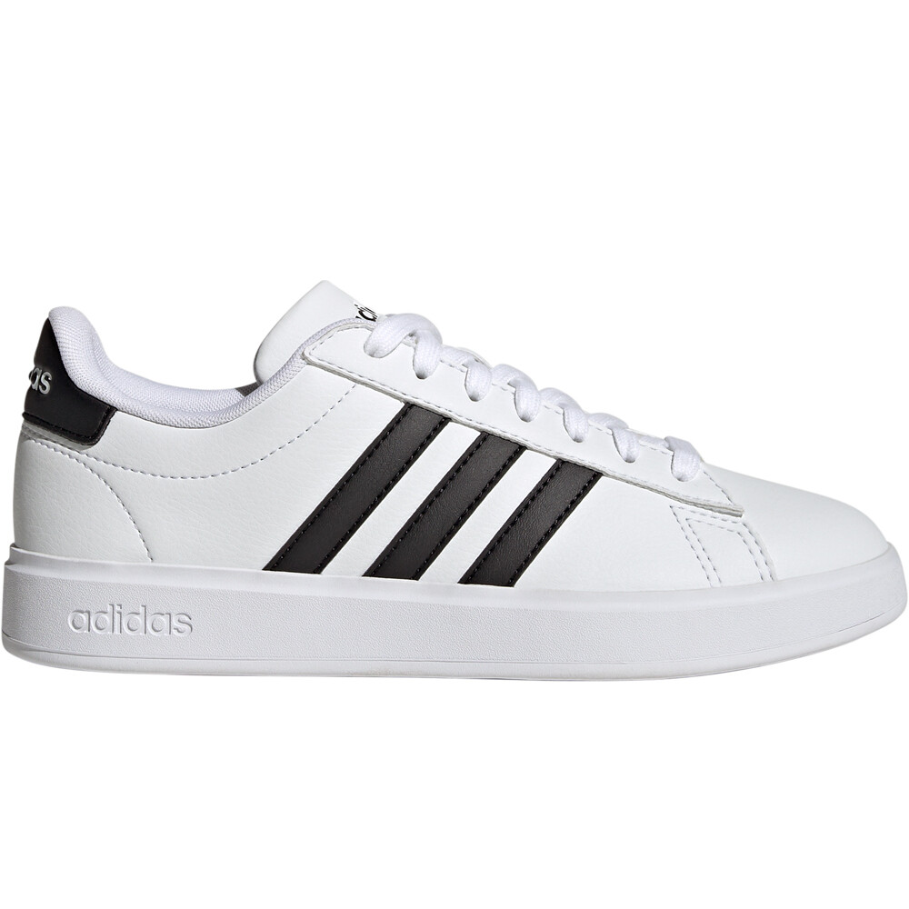 Grand court zapatilla moda mujer Blanco (37 1/3)