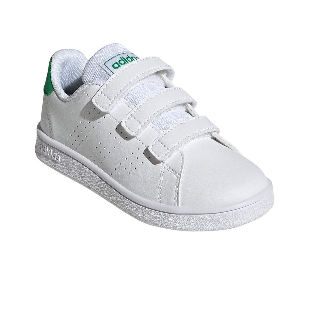 adidas zapatilla moda niño Advantage Court Lifestyle Hook-and-Loop lateral interior