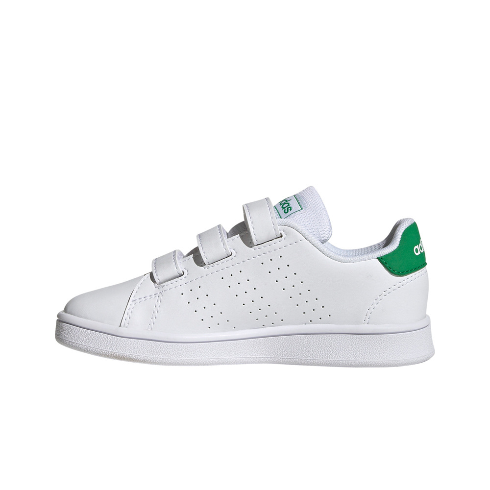 adidas zapatilla moda niño Advantage Court Lifestyle Hook-and-Loop puntera