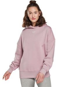 Reebok sudadera mujer LUX HOODIE vista frontal