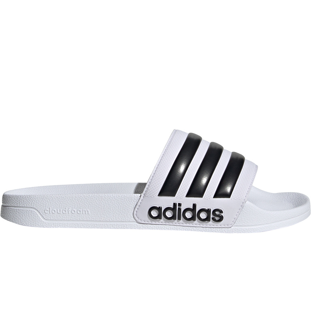 Adilette shower chanclas hombre Blanco (10)