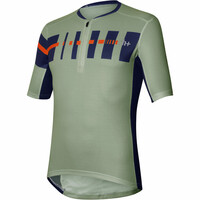 Rh+ maillot manga corta hombre MTB Jersey vista frontal