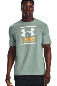 Under Armour camiseta fitness hombre UA GL FOUNDATION SS T vista frontal