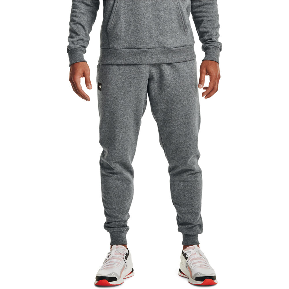 Under Armour pantalon fitness hombre UA RIVAL FLEECE JOGGERS vista frontal