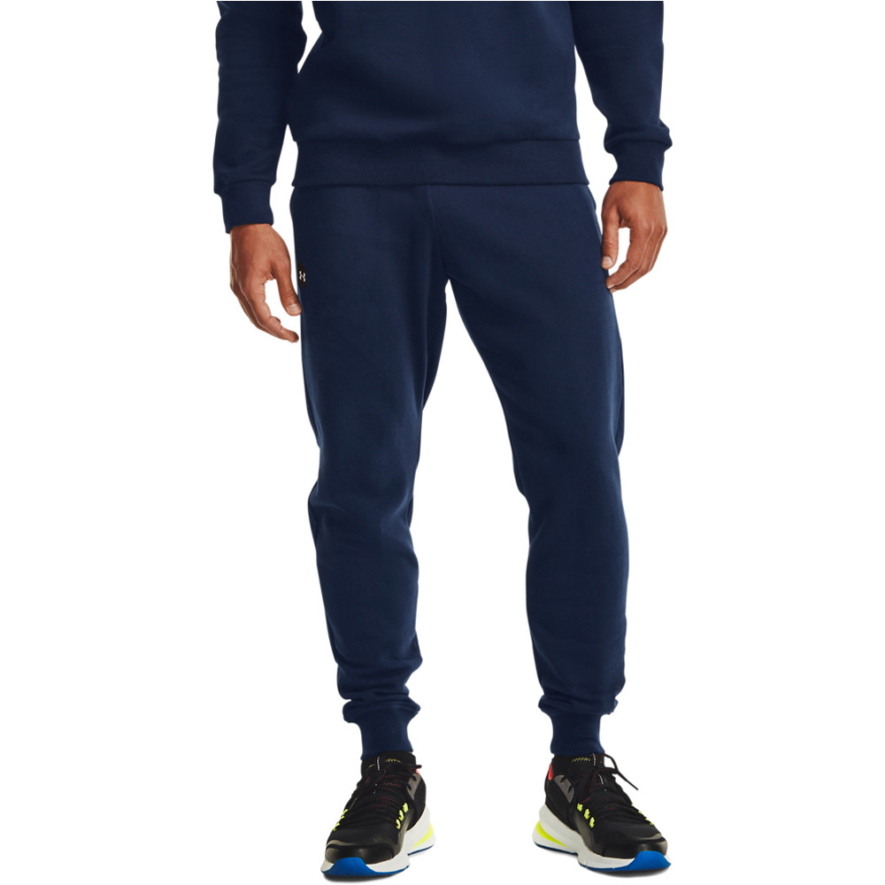 Under Armour pantalon fitness hombre UA RIVAL FLEECE JOGGERS vista frontal