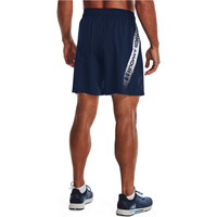 Under Armour pantalón corto fitness hombre UA WOVEN GRAPHIC SHORTS vista trasera