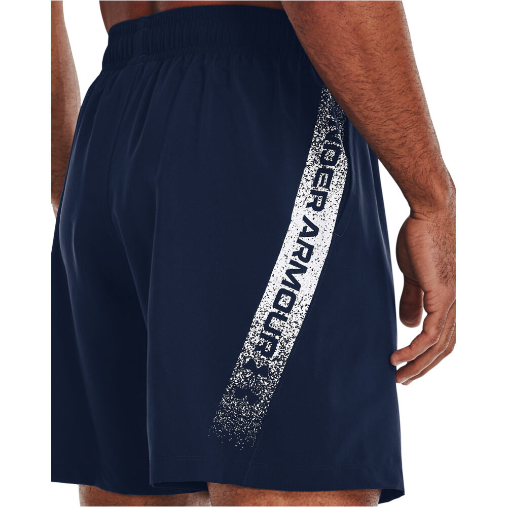 Under Armour pantalón corto fitness hombre UA WOVEN GRAPHIC SHORTS vista detalle