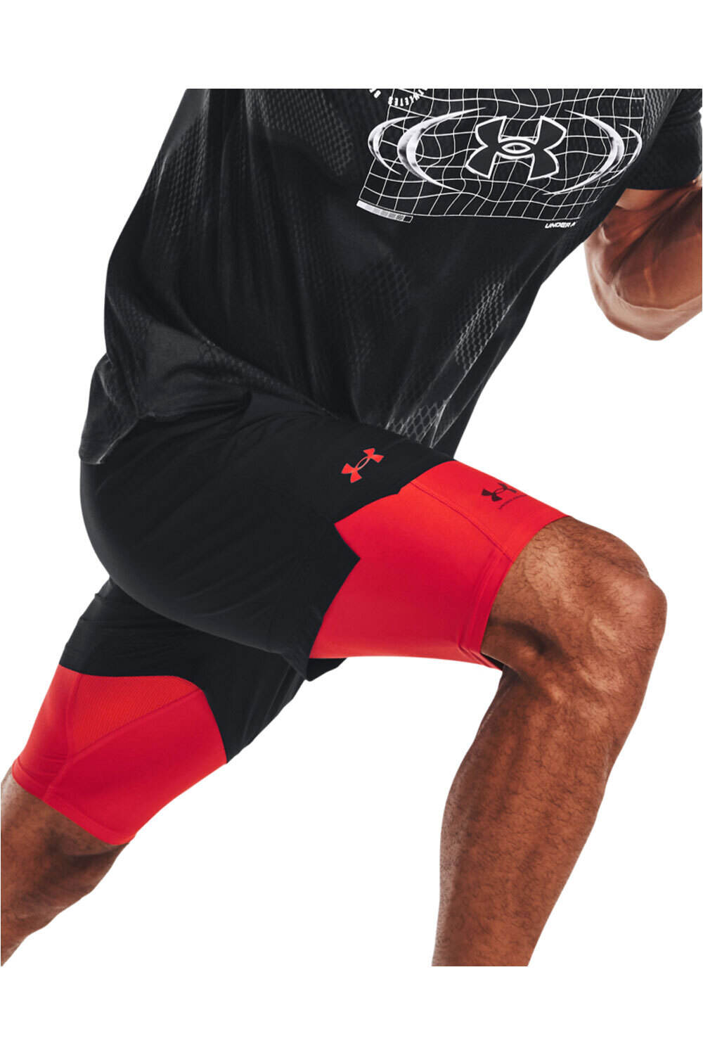 Under Armour pantalón corto fitness hombre UA VANISH WOVEN 6IN SHORTS vista trasera