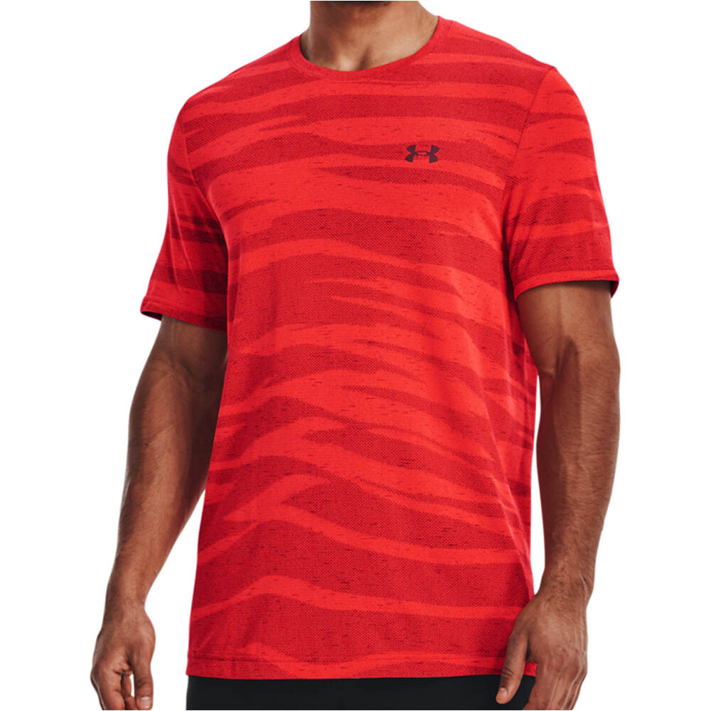 Under Armour camiseta fitness hombre UA SEAMLESS NOVELTY SS 04