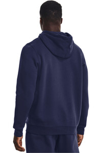 Under Armour sudaderas deportivas hombre UA ESSENTIAL FLEECE HOODIE vista trasera