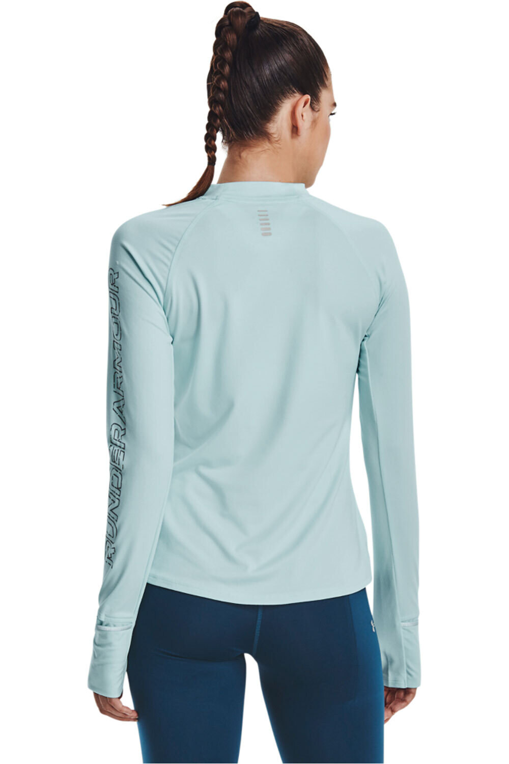 Under Armour camiseta técnica manga larga mujer UA OUTRUN THE COLD LS vista trasera