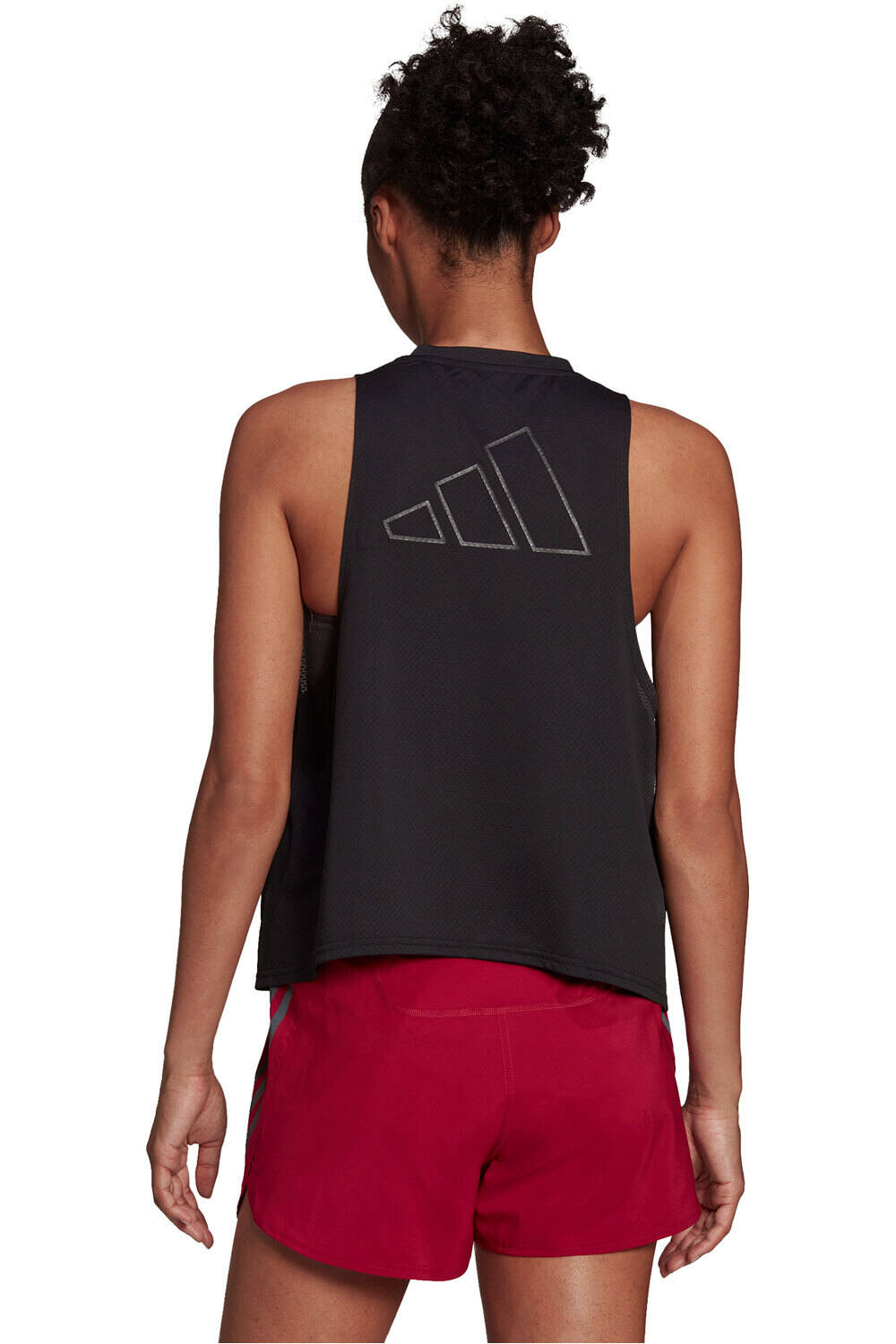 adidas camiseta técnica tirantes mujer Run Icons Running vista trasera