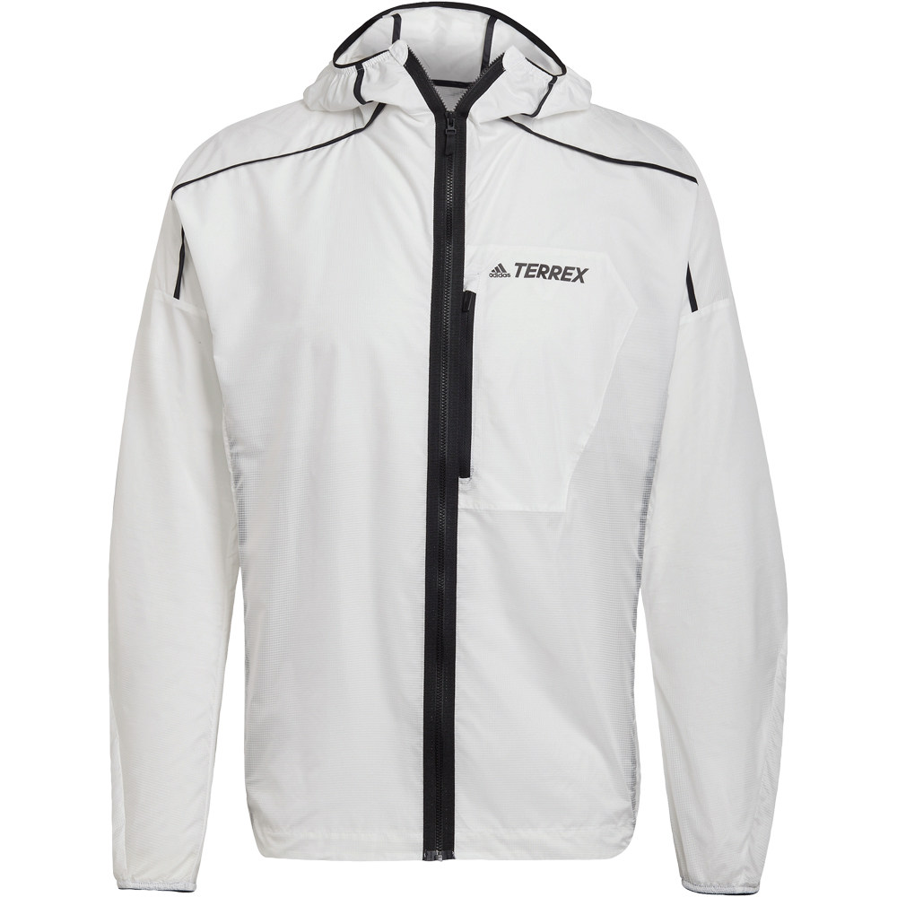 Terrex agravic windweave CHAQUETA TRAIL RUNNING HOMBRE Blanco (XL)