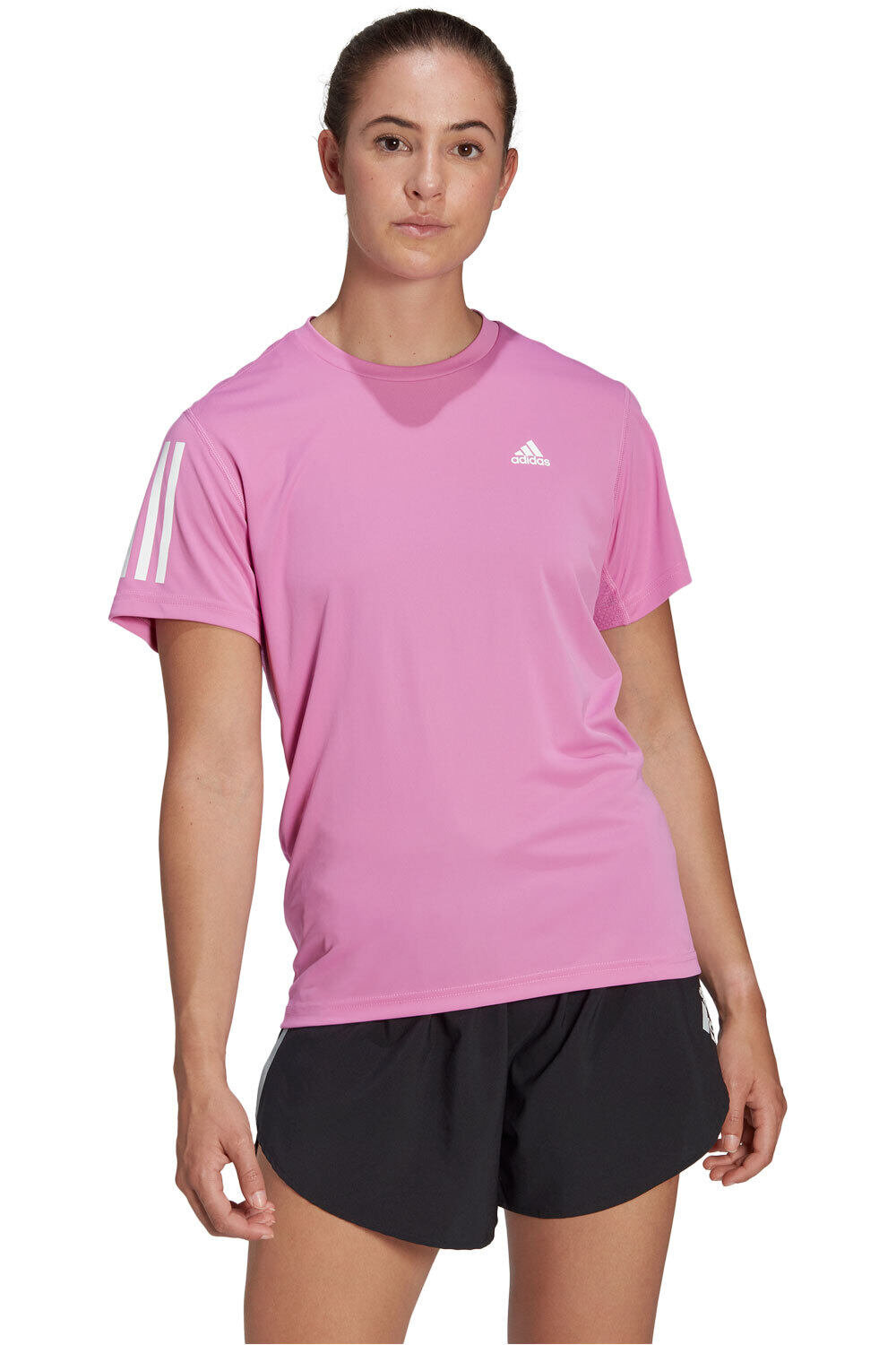 adidas camiseta entrenamiento manga corta mujer Own the Run vista frontal