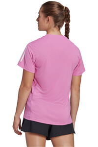 adidas camiseta entrenamiento manga corta mujer Own the Run vista trasera