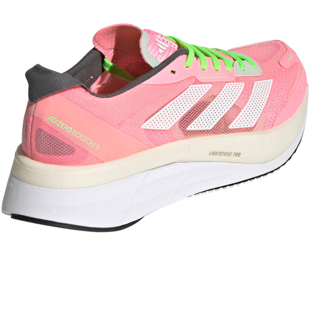 adidas zapatilla running mujer Adizero Boston 11 vista trasera