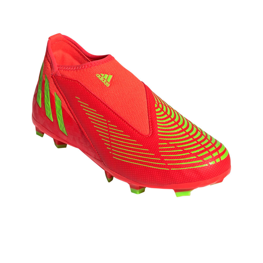 adidas botas de futbol niño cesped artificial Predator Edge.3 Laceless Firm Ground lateral interior