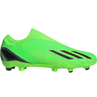 adidas botas de futbol cesped artificial X Speedportal.3 Laceless Firm Ground lateral exterior