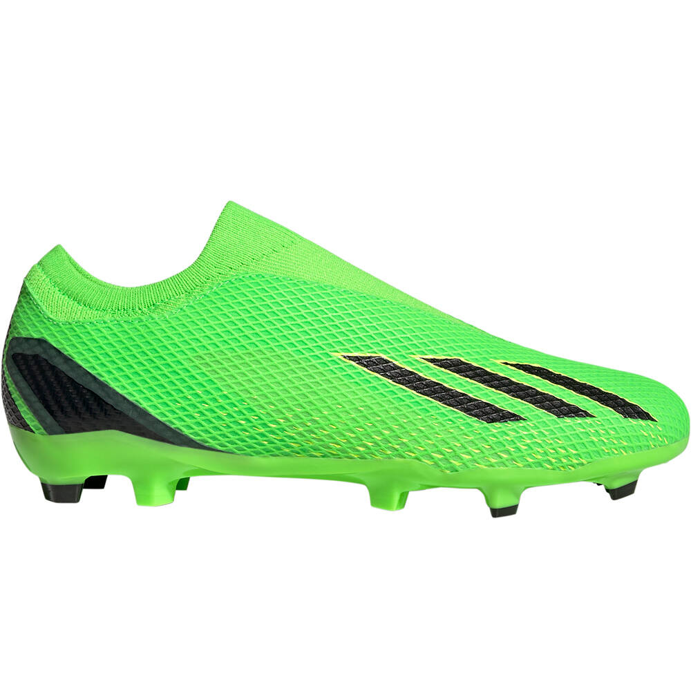 adidas botas de futbol cesped artificial X Speedportal.3 Laceless Firm Ground lateral exterior