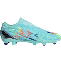 adidas botas de futbol cesped artificial X Speedportal.3 Laceless Firm Ground lateral exterior