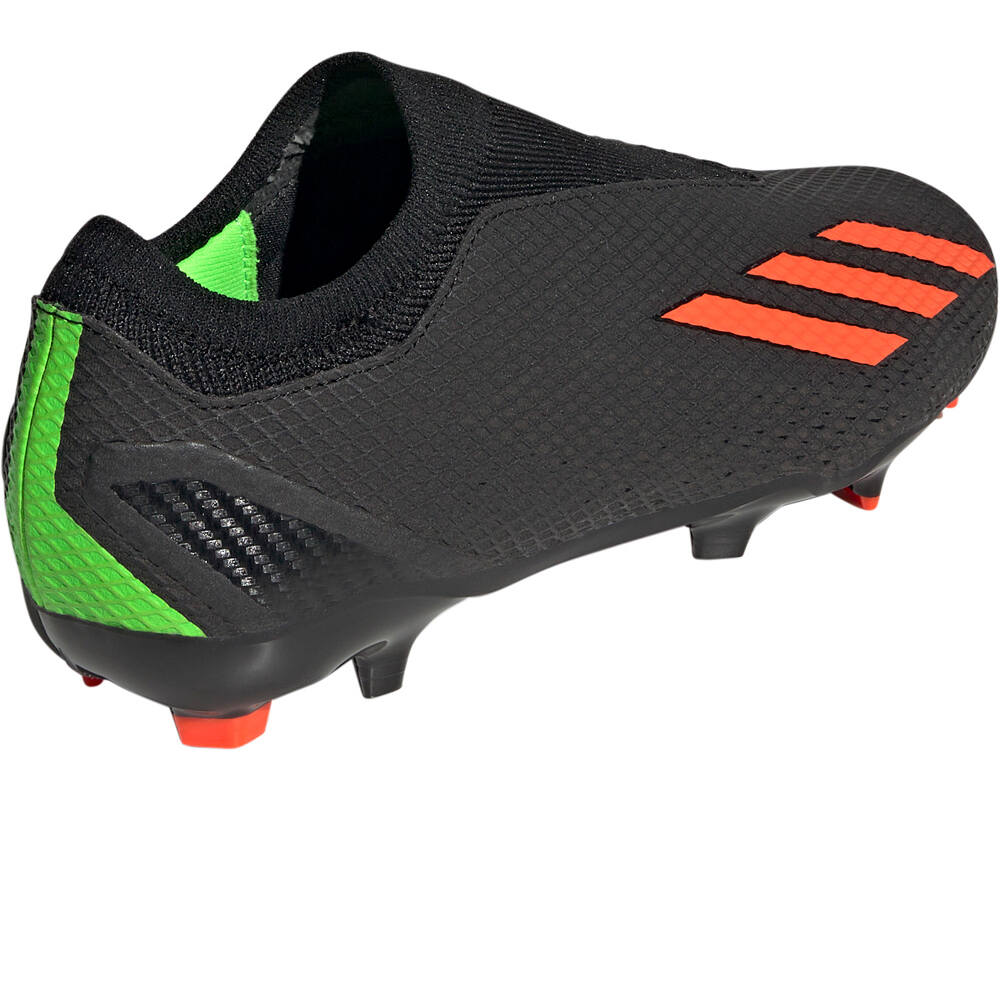 adidas botas de futbol cesped artificial X Speedportal.3 Laceless Firm Ground vista trasera