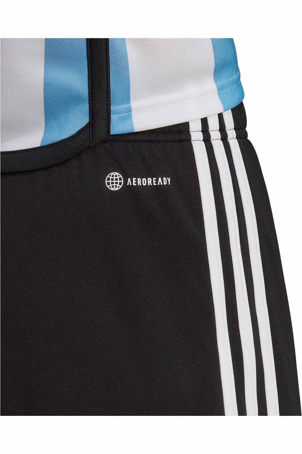 adidas pantalones fútbol oficiales ARGENTINA 22 H SHO NEBL vista detalle