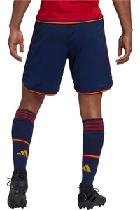 adidas pantalones fútbol oficiales Spain 22 Home vista trasera