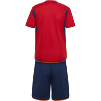 adidas equipación fútbol niño Spain 22 Home Mini Kit vista trasera