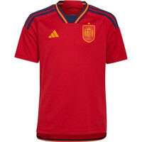 adidas camiseta de fútbol oficiales niño ESPAA 22 H JSY Y RO vista frontal