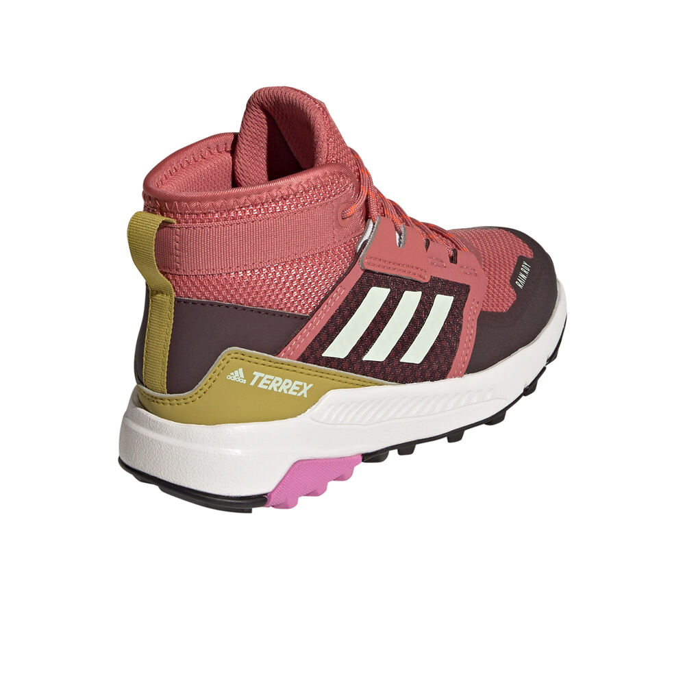 adidas bota trekking niño Terrex Trailmaker Mid RAIN.RDY Hiking vista trasera