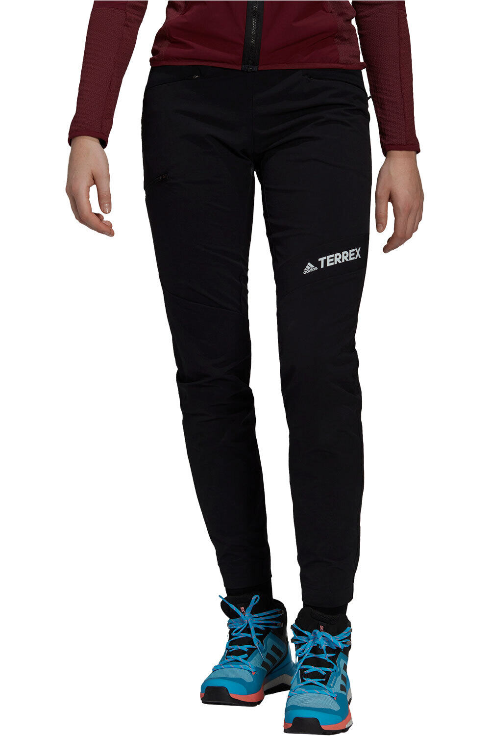 adidas pantalón montaña mujer Techrock Alpine Climbing vista frontal