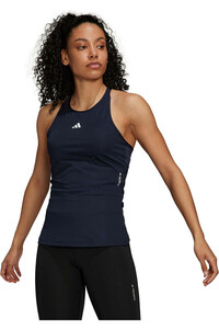 adidas camiseta tirantes fitness mujer Techfit Racerback Training vista frontal