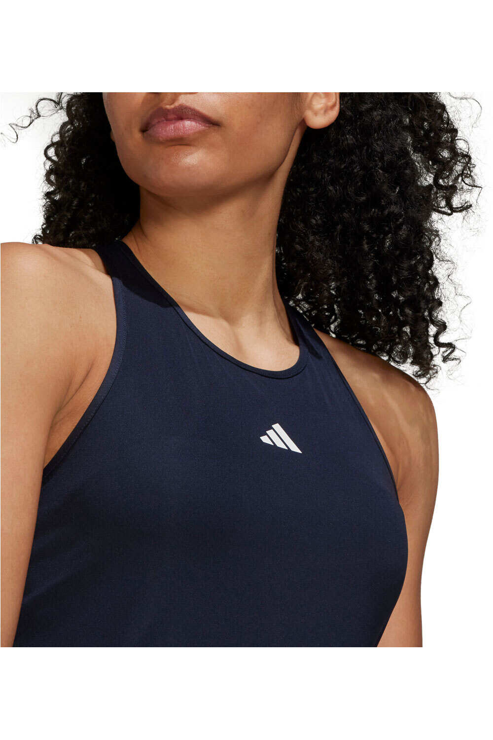 adidas camiseta tirantes fitness mujer Techfit Racerback Training vista detalle