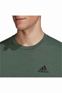 adidas camiseta fitness hombre AEROREADY Designed 2 Move Feelready Sport vista trasera