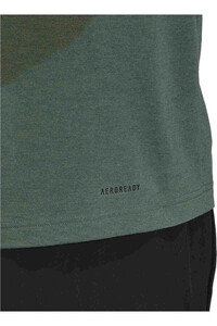 adidas camiseta fitness hombre AEROREADY Designed 2 Move Feelready Sport vista detalle