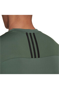 adidas camiseta fitness hombre Primeblue Designed To Move Sport 3 bandas 03