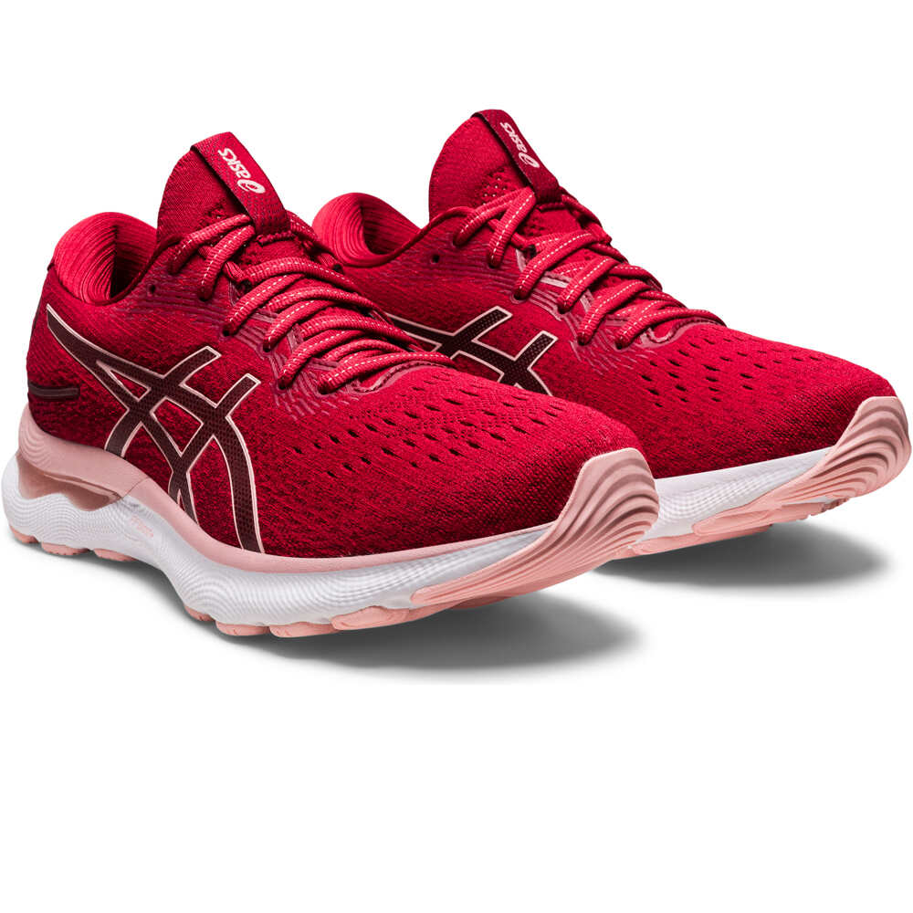 Asics zapatilla running mujer GEL-NIMBUS 24 lateral interior