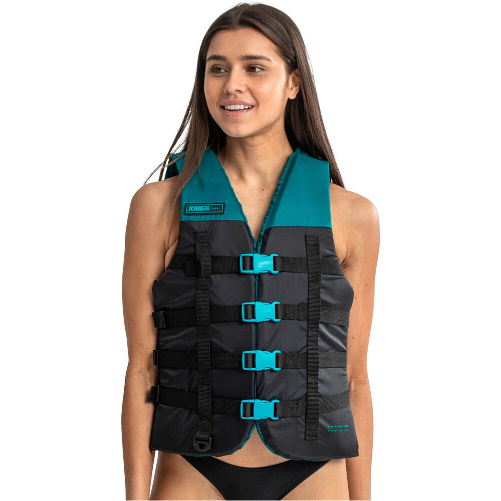 Jobe chalecos salvavidas Dual Vest Teal vista frontal