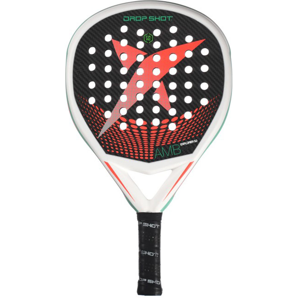 Dropshot pala pádel adulto EXPLORER 5.0 vista frontal