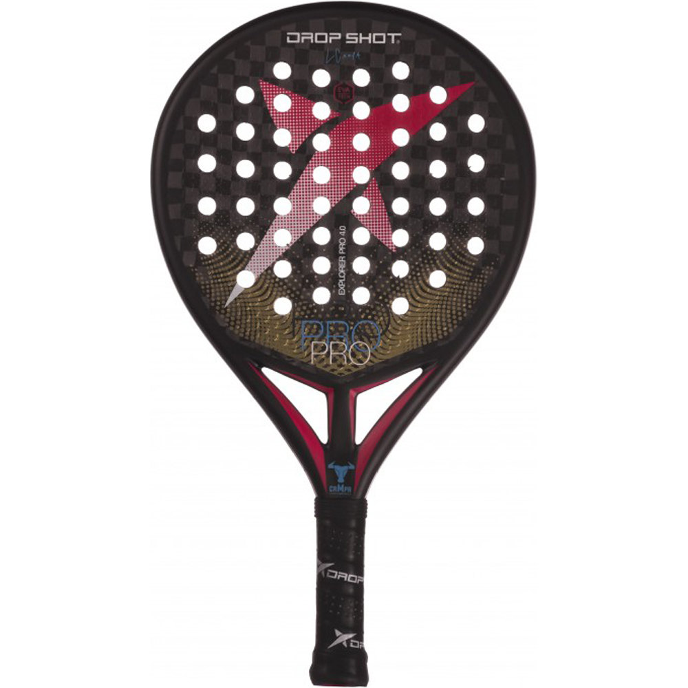 Dropshot pala pádel adulto EXPLORER PRO 4.0 vista frontal