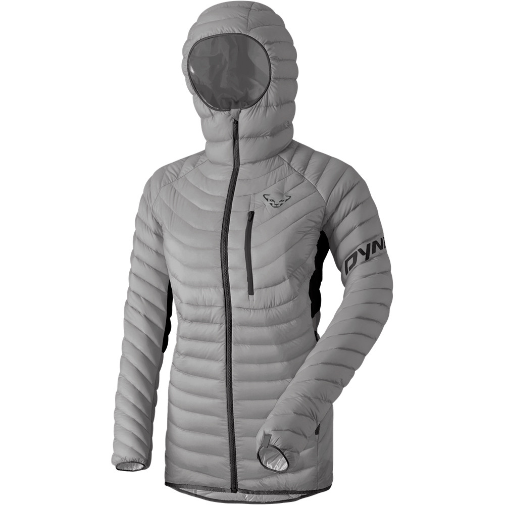 Dynafit CHAQUETA TRAIL RUNNING MUJER RADICAL DWN RDS W HOOD JKT vista frontal