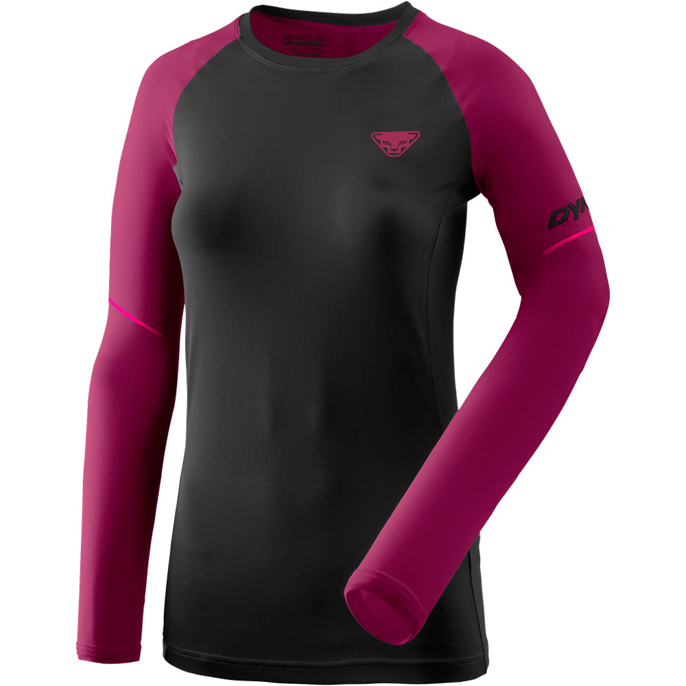 Dynafit camisetas trail running manga larga mujer ALPINE PRO W L/S TEE vista frontal