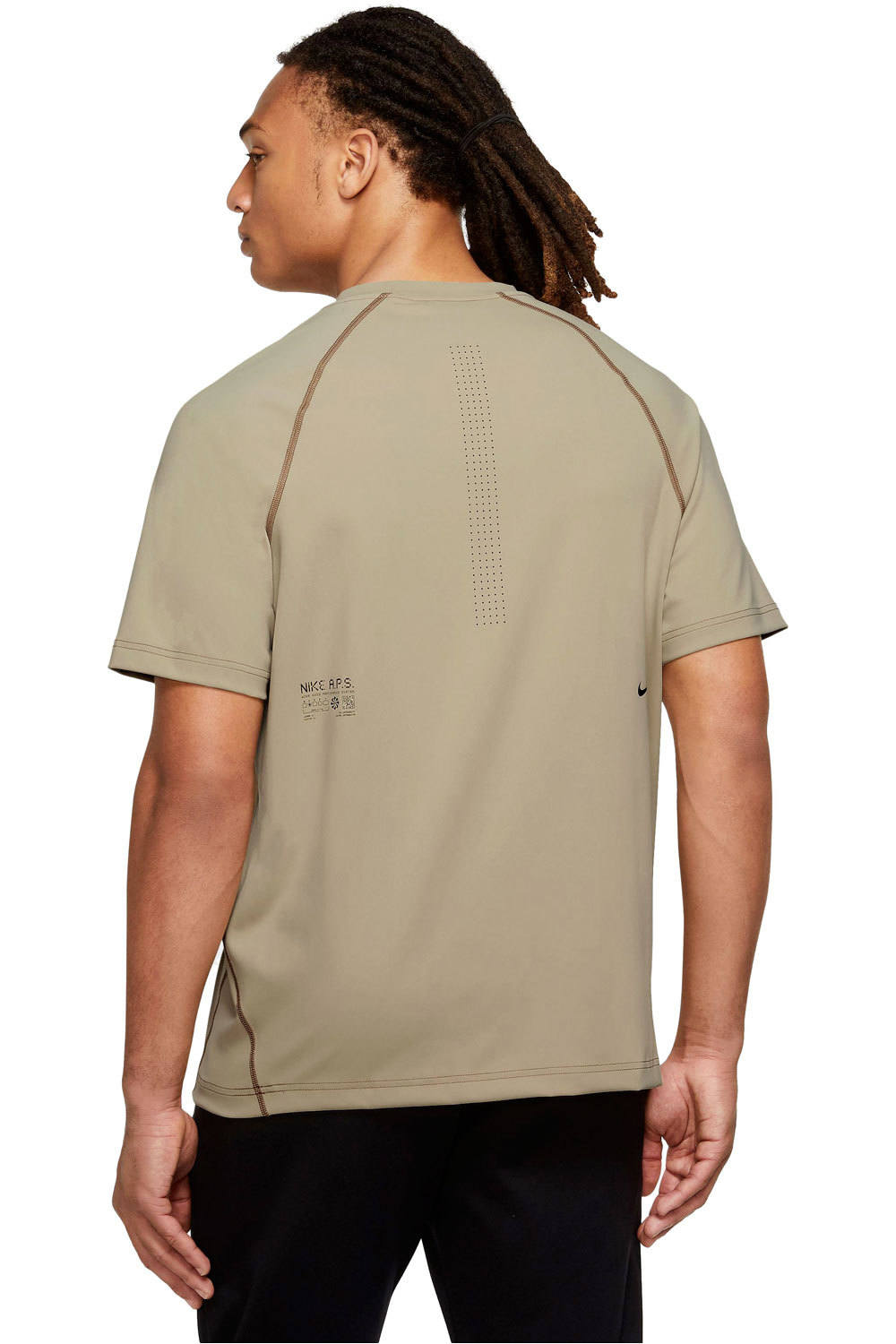 Nike camiseta fitness hombre DFADV AXIS TOP SS vista trasera