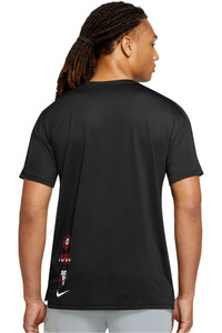 Nike camiseta fitness hombre DF HPR DRY TOP SS GFX 1 vista trasera